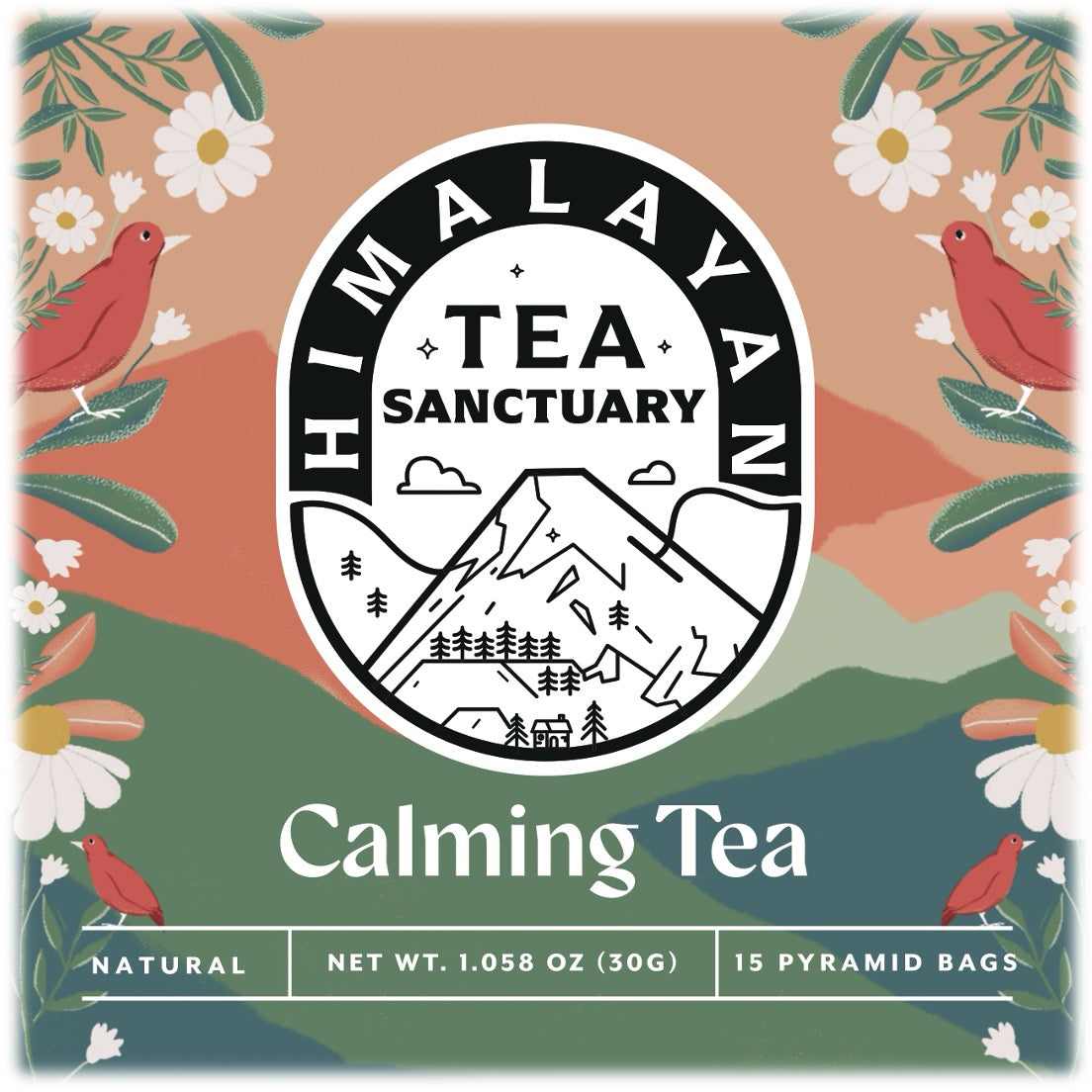 Himalayan Tea Sanctuary Calming Tea Box