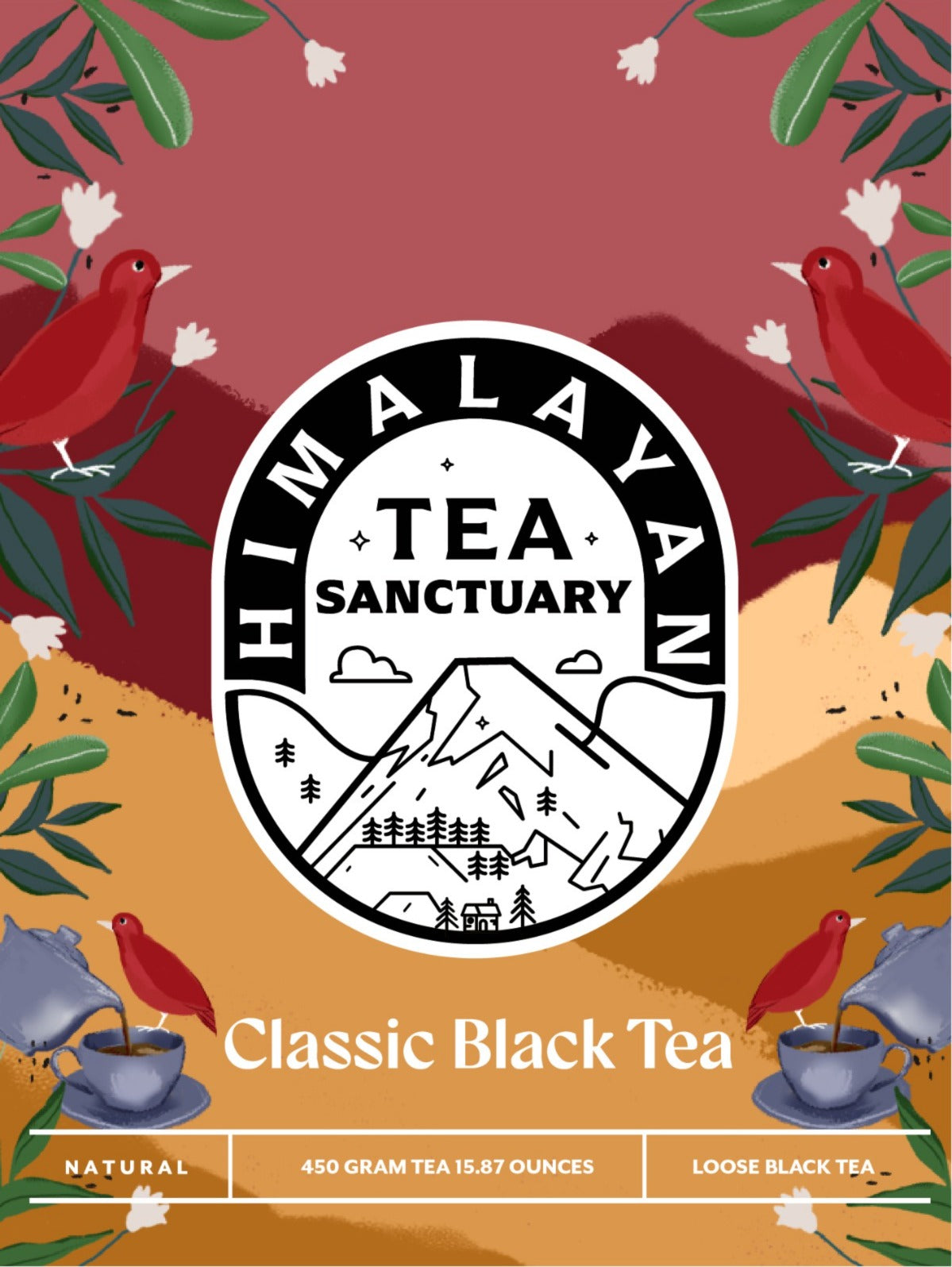 Himalayan Tea Sanctuary Classic Black Tea Box